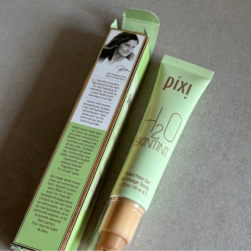 Pixi by Petra H2O Skintint Tinted Face Gel - Beige - Hydrating & Lightweight - Picture 3 of 4
